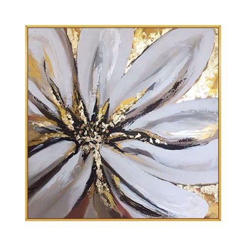 100% Handmade Abstract Oil Painting Top Selling Wall Art Modern Minimalist Gold Foil Flowers Picture Canvas Home Decor For Living Room No Frame 100% Handmade Abstract Oil Painting Top Selling Wall Art Modern Minimalist Gold Foil Flowers Picture Canvas Home Decor For Living Room No Frame