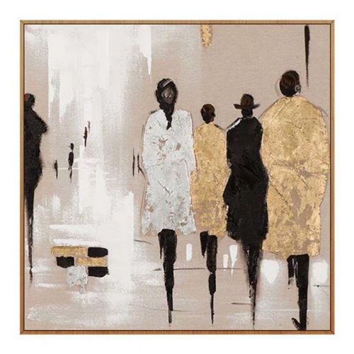 Handmade Abstract Oil Painting Top Selling Wall Art Modern Minimalist Figure Go In the Street Picture Canvas Home Decor For Living Room No Frame Handmade Abstract Oil Painting Top Selling Wall Art Modern Minimalist Figure Go In the Street Picture Canvas Home Decor For Living Room No Frame